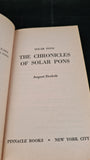 August Derleth - The Chronicles of Solar Pons, Pinnacle Books, 1974, Paperbacks