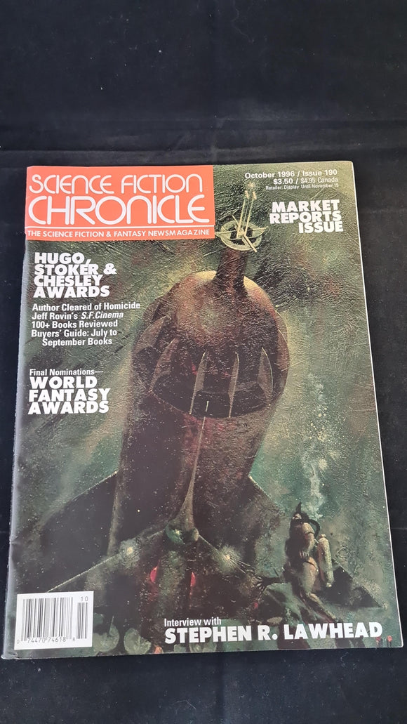 Science Fiction Chronicle October 1996 Issue 190