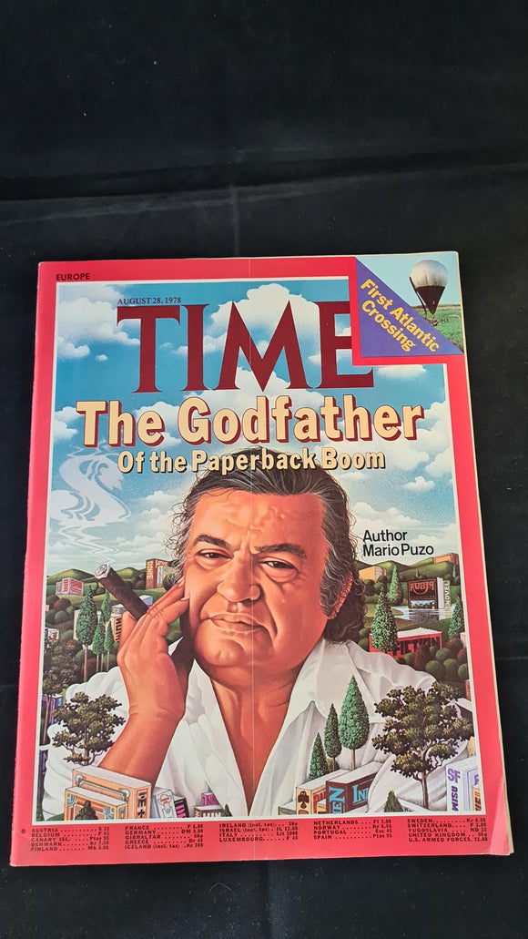 Hedley Donovan - Time Magazine August 28 1978