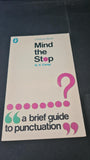 G V Carey - Mind the Stop, Pelican Book, 1971, Paperbacks