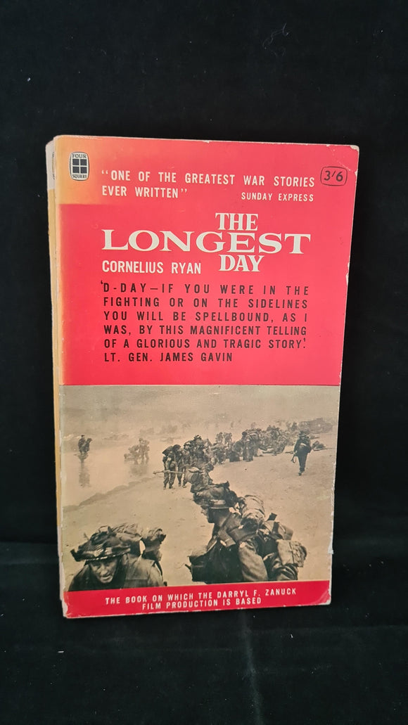 Cornelius Ryan - The Longest Day, Four Square, 1962, Paperbacks