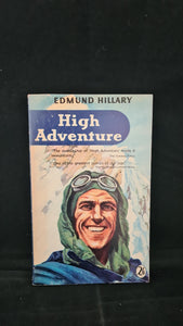 Edmund Hillary - High Adventure, Hodder & Stoughton, 1958, Paperbacks