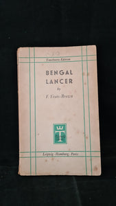 F Yeats-Brown - Bengal Lancer, Tauchnitz, 1937, Paperbacks