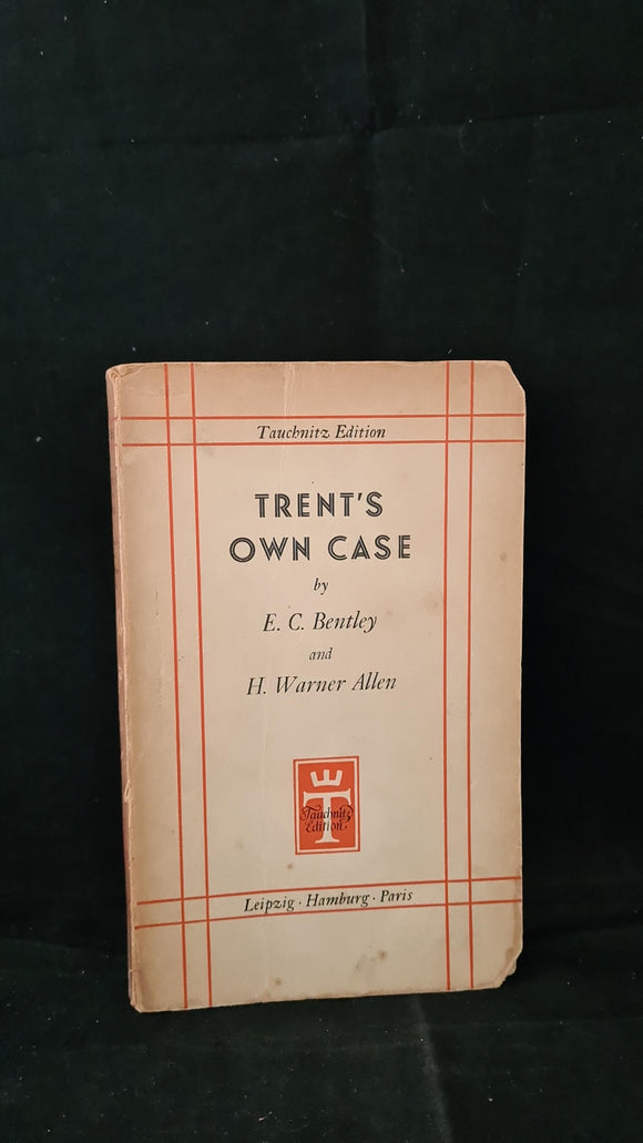 E C Bentley & H Warner Allen - Trent's Own Case, Tauchnitz, 1937, Paperbacks