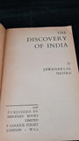 Jawaharlal Nehru - The Discovery of India, Meridian Books, 1956, Paperbacks