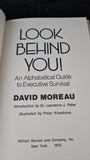 David Moreau - Look Behind You! William Morror, 1975, Inscribed, Signed, Card