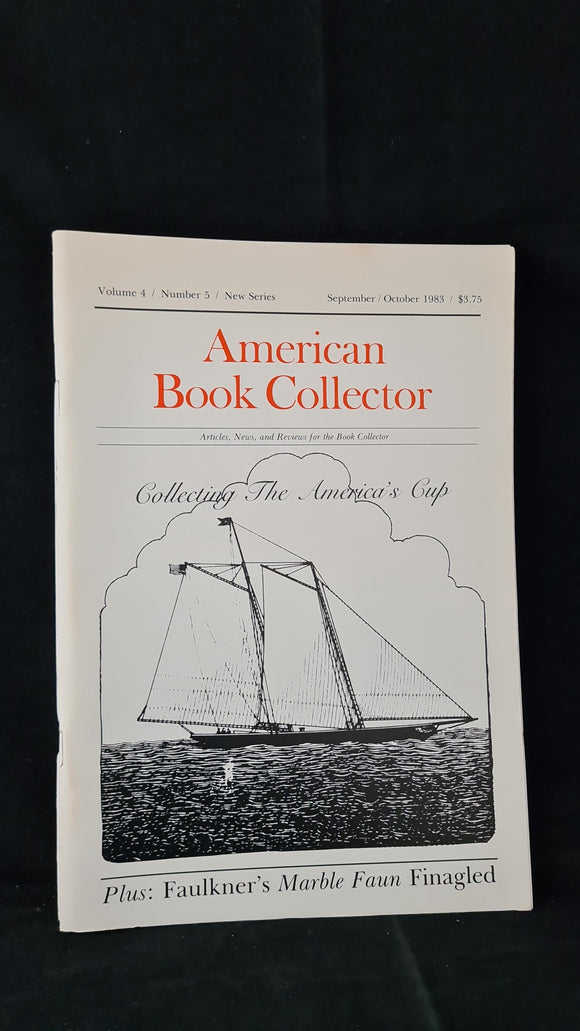 American Book Collector Volume 4 Number 5 September/October 1983