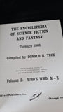 Donald H Tuck - The Encyclopedia of Science Fiction & Fantasy 1 & 2, 1974, First Editions