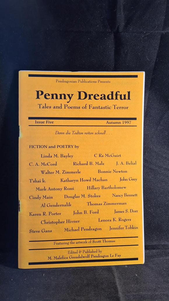 Penny Dreadful, Tales & Poems of Fantastic Terror, Issue 5, Autumn 1997