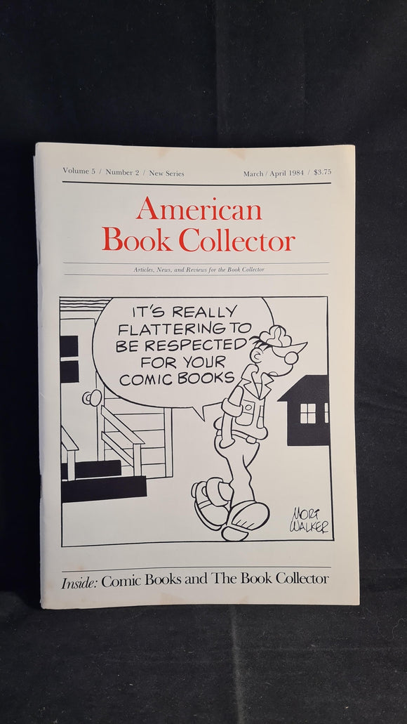 American Book Collector Volume 5 Number 2 March/April 1984