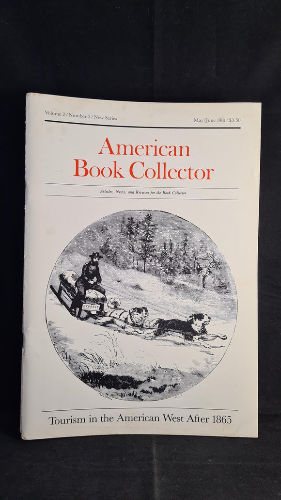 American Book Collector Volume 2 Number 3 May/June 1981