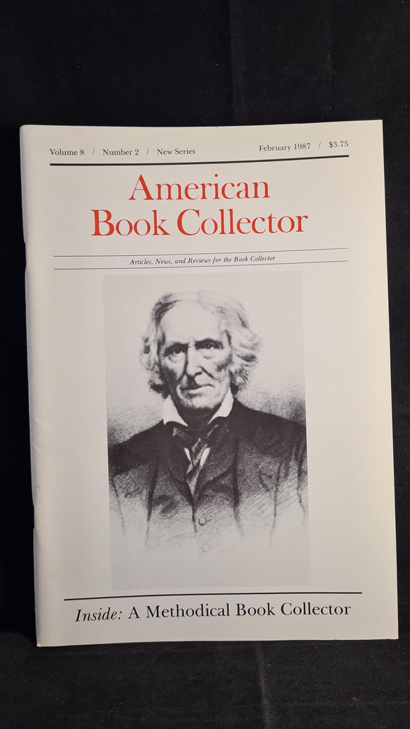 American Book Collector Volume 8 Number 2 February 1987