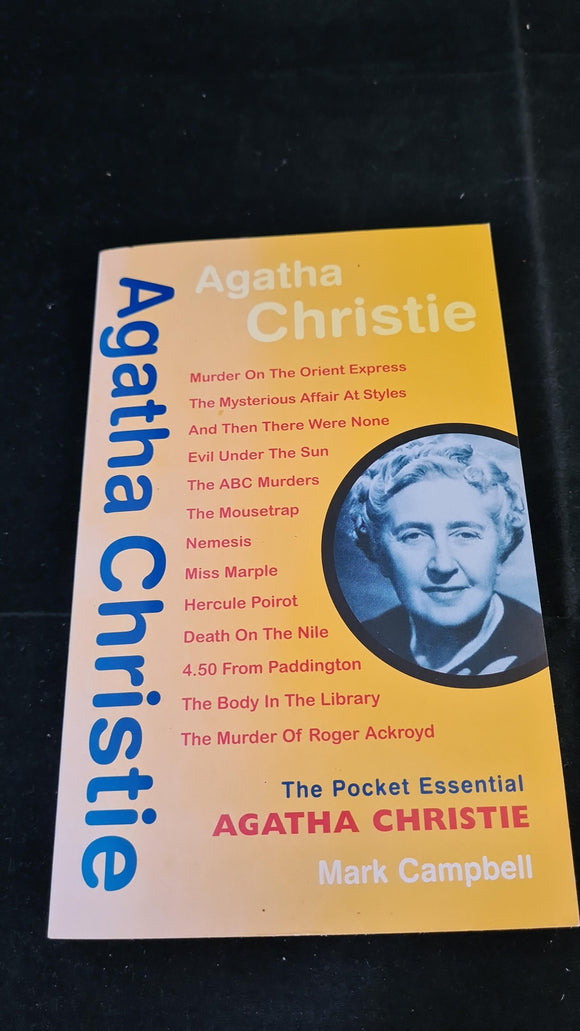 Mark Campbell - Agatha Christie, Pocket Essentials, 2005, Paperbacks