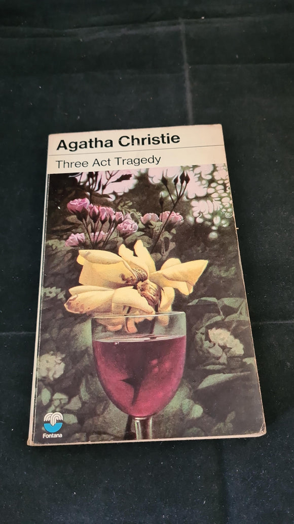 Agatha Christie - Three Act Tragedy, Fontana Books, 1971, Paperbacks