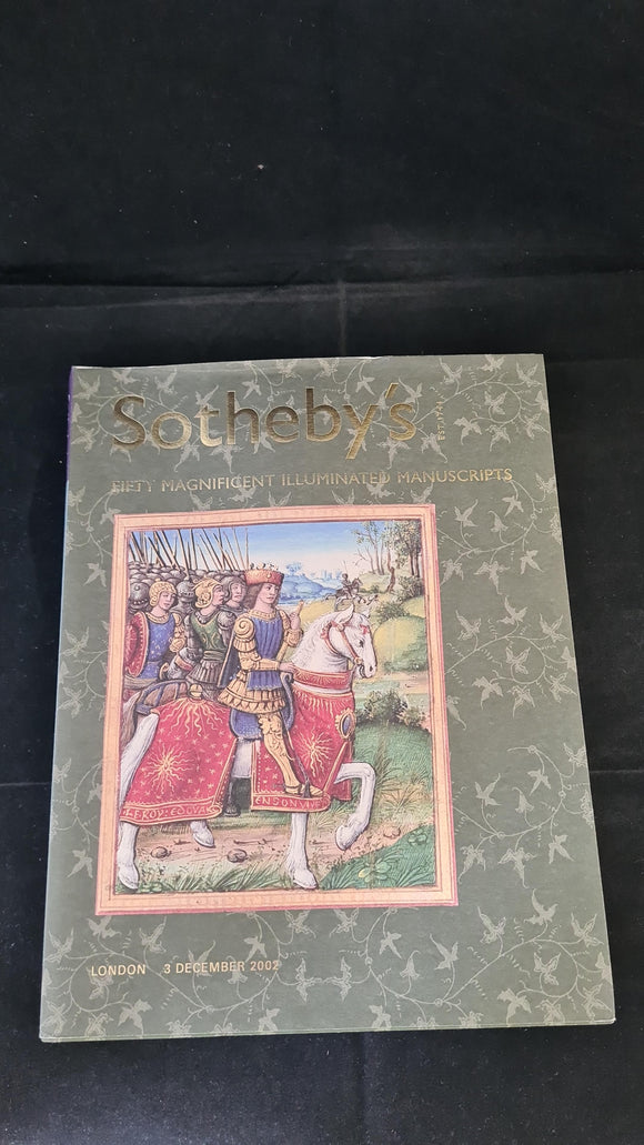 Sotheby's - Fifty Magnificent Illuminated Manuscripts 3 December 2002 London