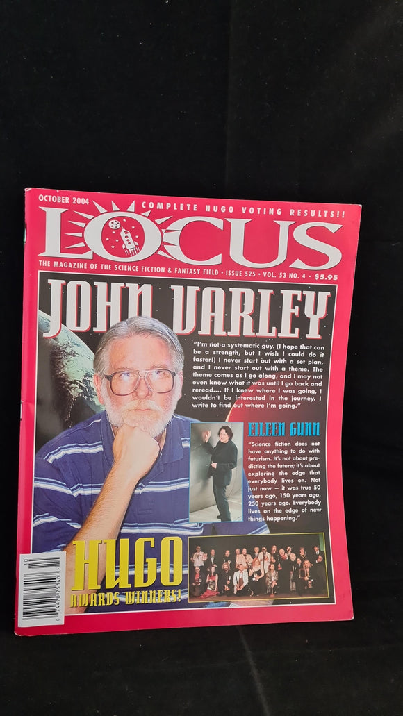 Charles N Brown - Locus  October 2004 Issue 525 Volume 53 Number 4