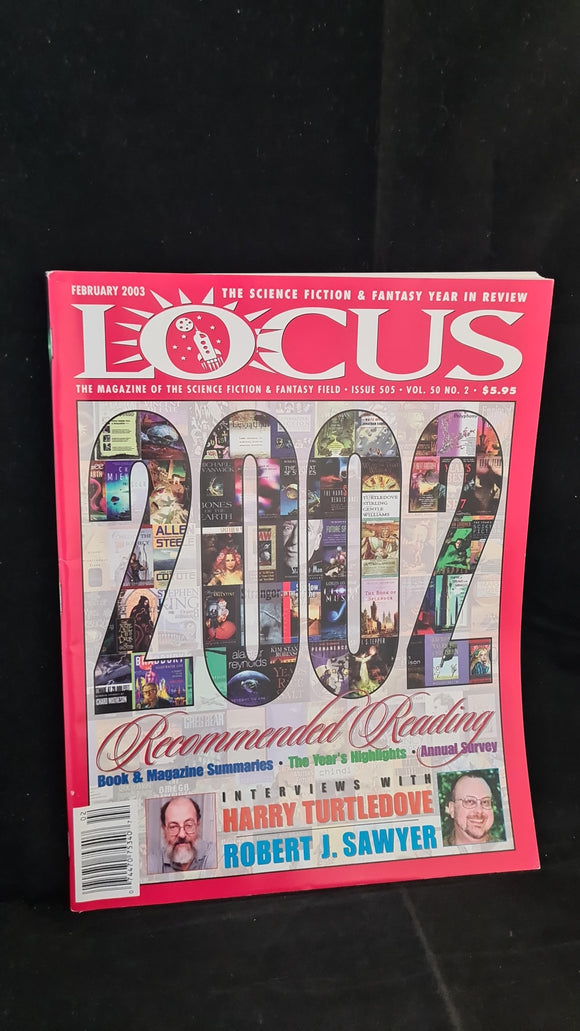 Charles N Brown - Locus  February 2003 Issue 505 Volume 50 Number 2