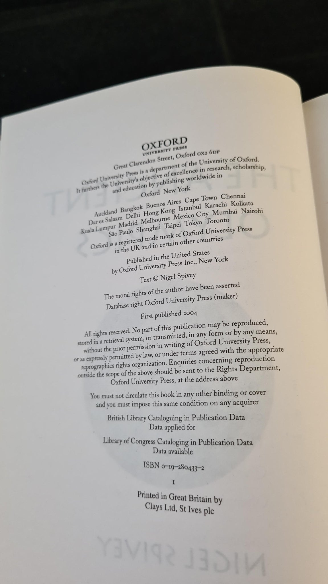 Nigel Spivey The Ancient Olympics, A History, Oxford University Pres