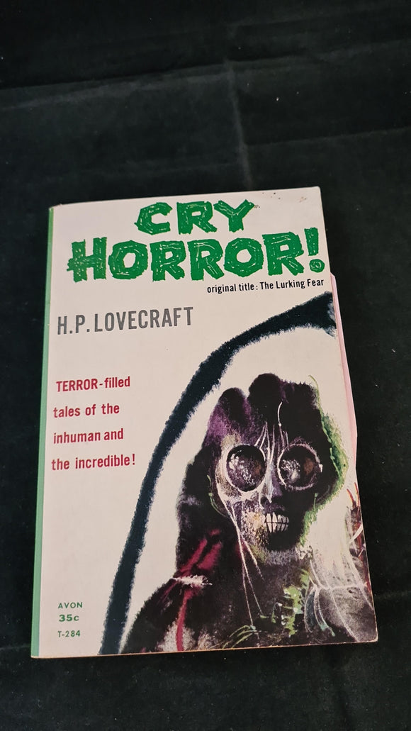 H P Lovecraft - Cry Horror! Avon Publications, 1947, Paperbacks