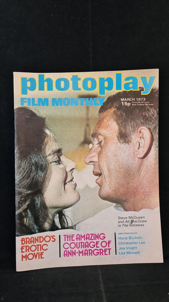 Photoplay Film Monthly Volume 24 Number 3 March 1973