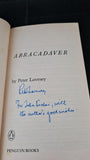 Peter Lovesey - Abracadaver, Penguin, 1981, First Paperbacks, Inscribed, Signed, Letter