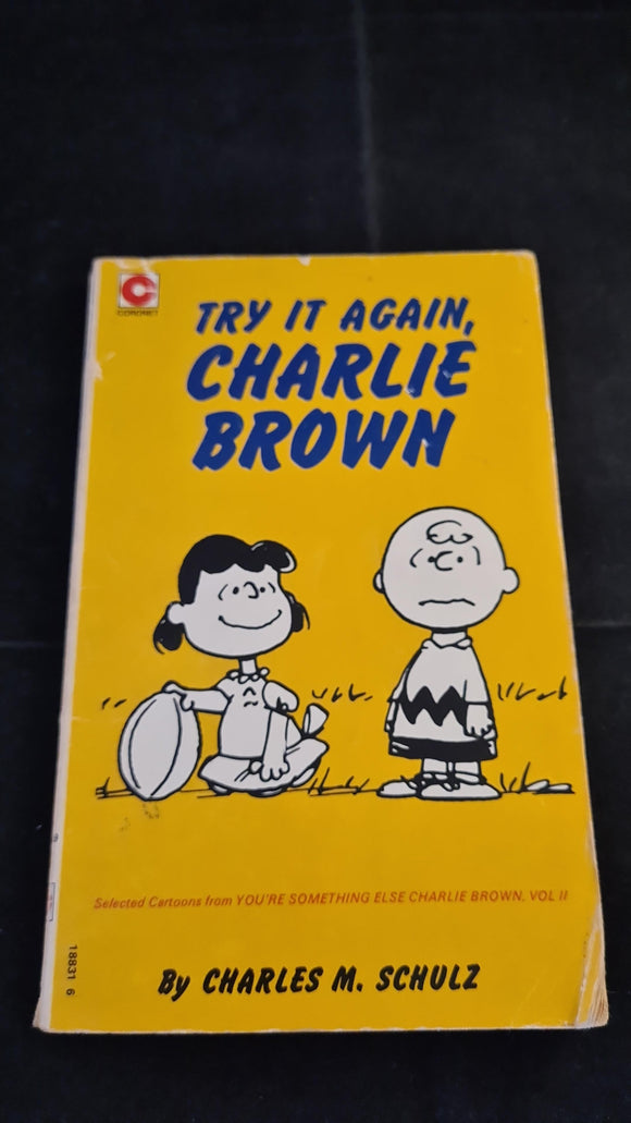 Charles M Schulz - Try it again Charlie Brown, Coronet, 1974, Paperbacks
