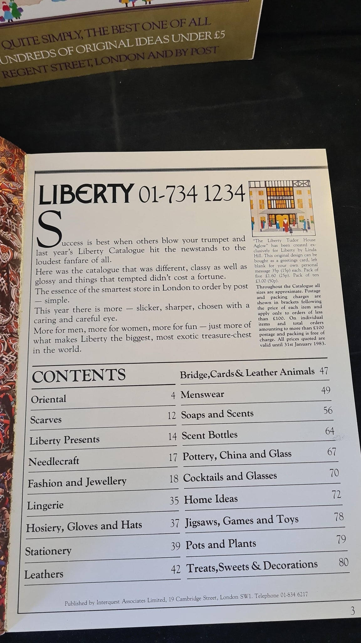 Liberty Catalogue 19821983 Richard Dalby's Library