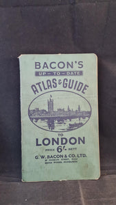 Bacon's Up-To-Date Pocket Atlas of London, no date