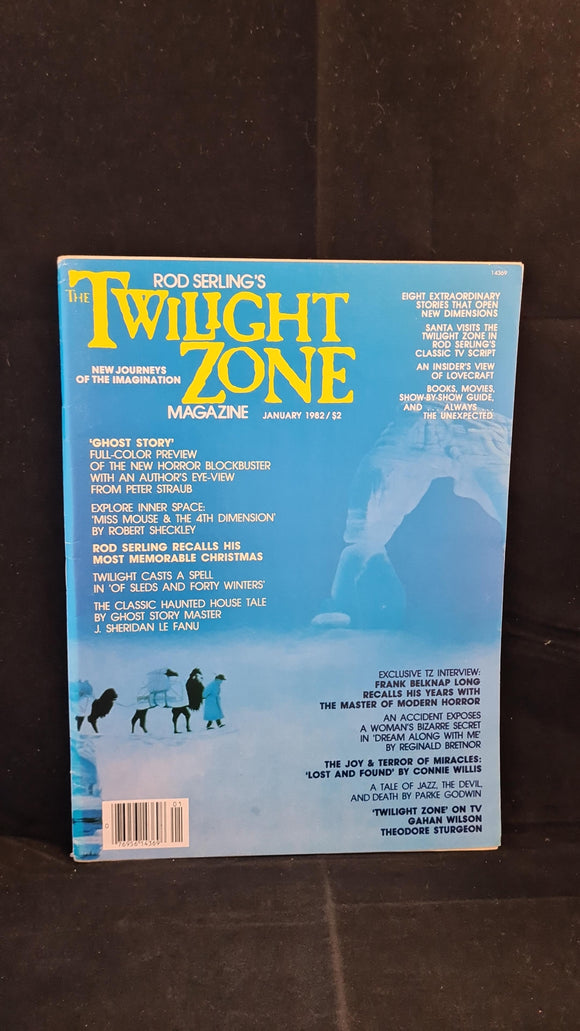 Rod Serling's - The Twilight Zone Magazine January 1982
