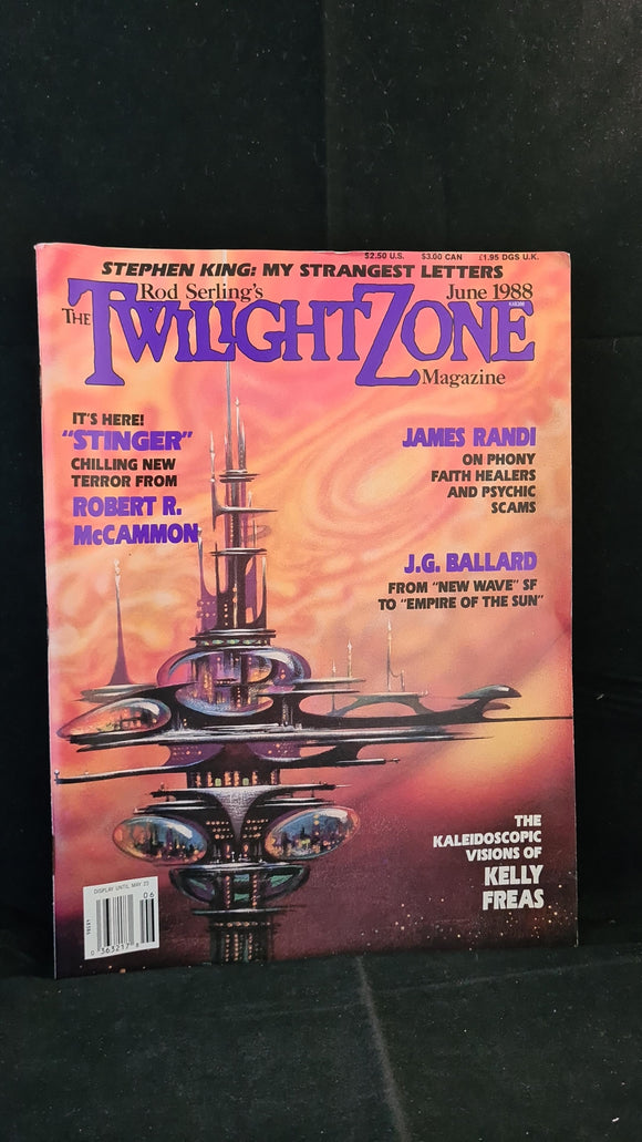 Rod Serling's  The Twilight Zone Magazine, June 1988