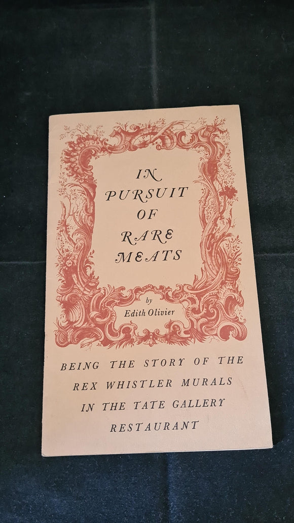 Rex Whistler - In Pursuit of Rare Meats, as described by Edith Oliver, no date