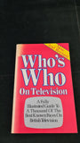 Who's Who On Television, ITV Books, 1982, Paperbacks