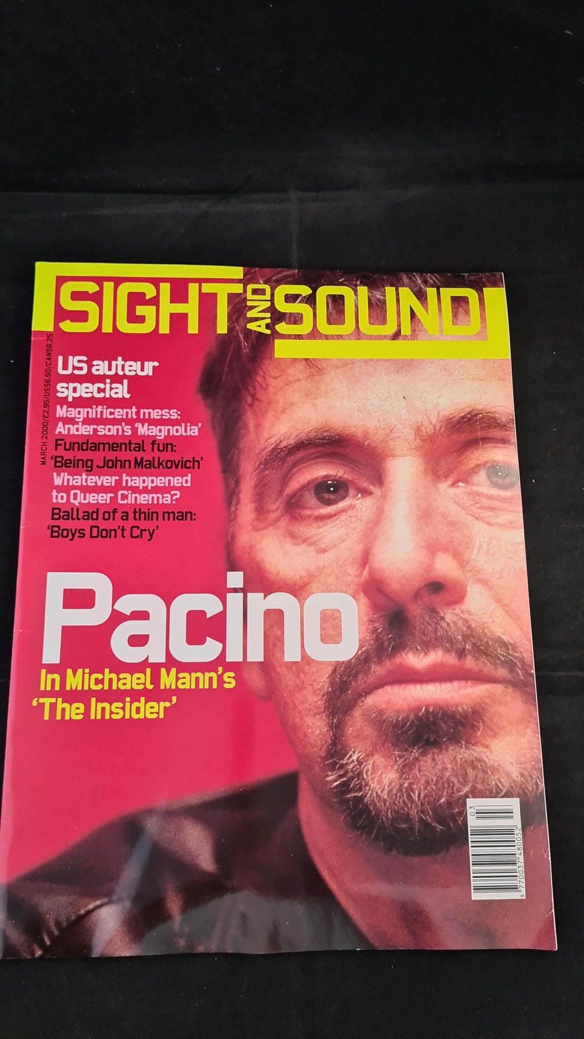 Sight And Sound Volume 10 March 2000 Richard Dalby s Library sight-and-sound-volume-10-march-2000-richard-dalby-s-library