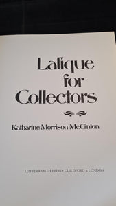 Katharine Morrison McClinton - Lalique for Collectors, Lutterworth Press, 1975