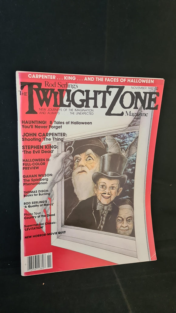 Rod Serling's - The Twilight Zone Magazine November 1982