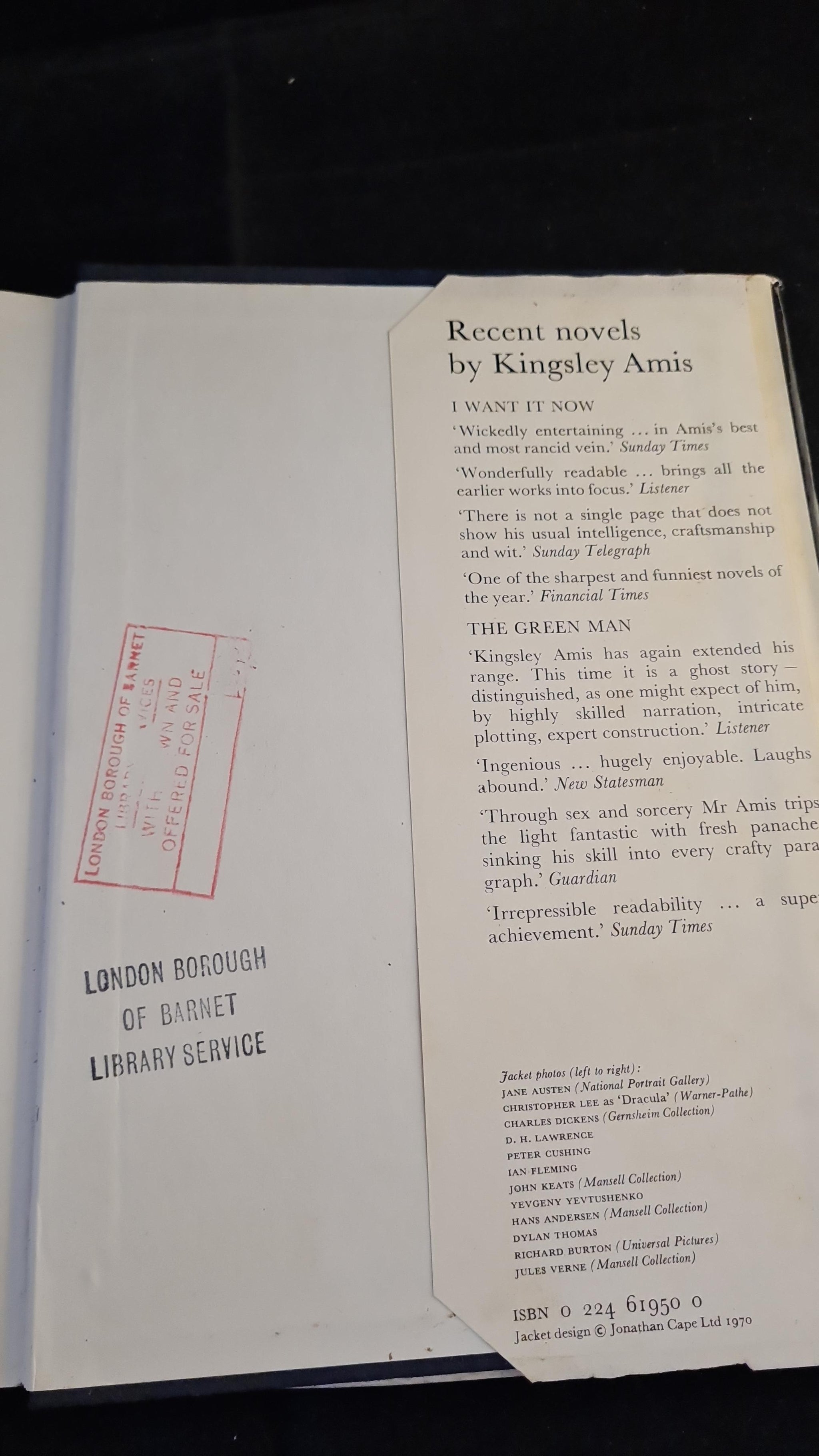 Kingsley Amis - What Became of Jane Austen, Jonathan Cape, 1970