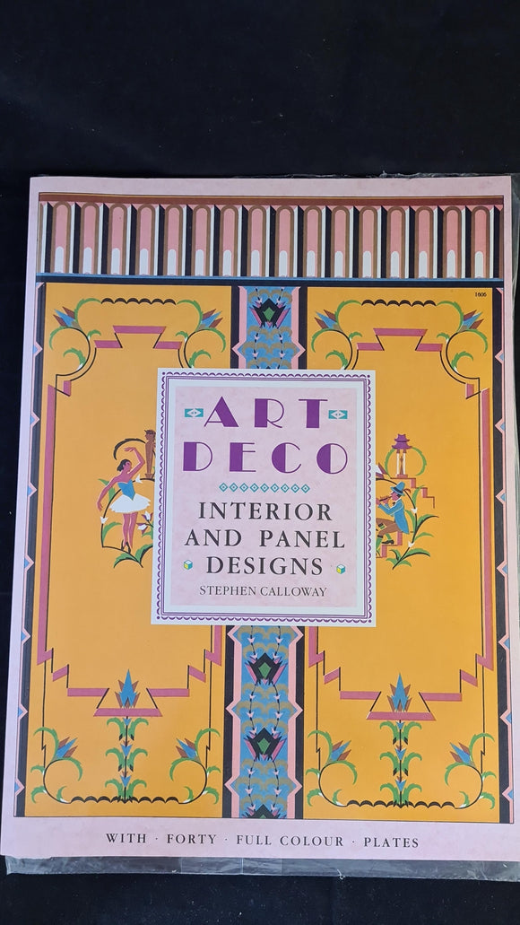 Stephen Calloway - Art Deco, Interior & Panel Designs, Bracken Books, 1988