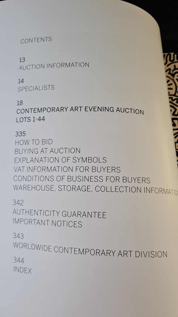 Sotheby's 26 June 2018, Contemporary Art Evening Auction, London ...