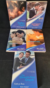 Mills & Boon - Catherine George - Restless Nights, 2001-2006, Five Romance Novels