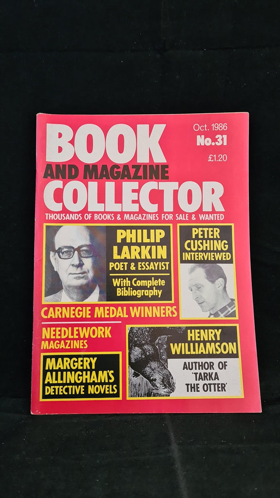 Book & Magazine Collector Number 31 October 1986 – Richard Dalby's Library