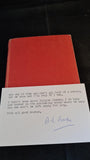 A L Barker - Novelette with Other Stories, Hogarth Press, 1951, Signed Card