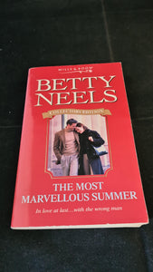 Betty Neels - The Most Marvellous Summer, Mills & Boon, 2000, Paperbacks