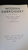 Mary Hogarth - Modern Embroidery, The Studio, 1933