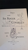 Hugh Thomson - Days with Sir Roger de Coverley, Macmillan, 1886