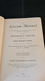 Emma Hardinge Britten - The Lyceum Manual, Kersey Chiswell, 1909