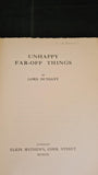 Lord Dunsany - Unhappy Far-Off Things, Elkin Mathews, 1919, First Edition