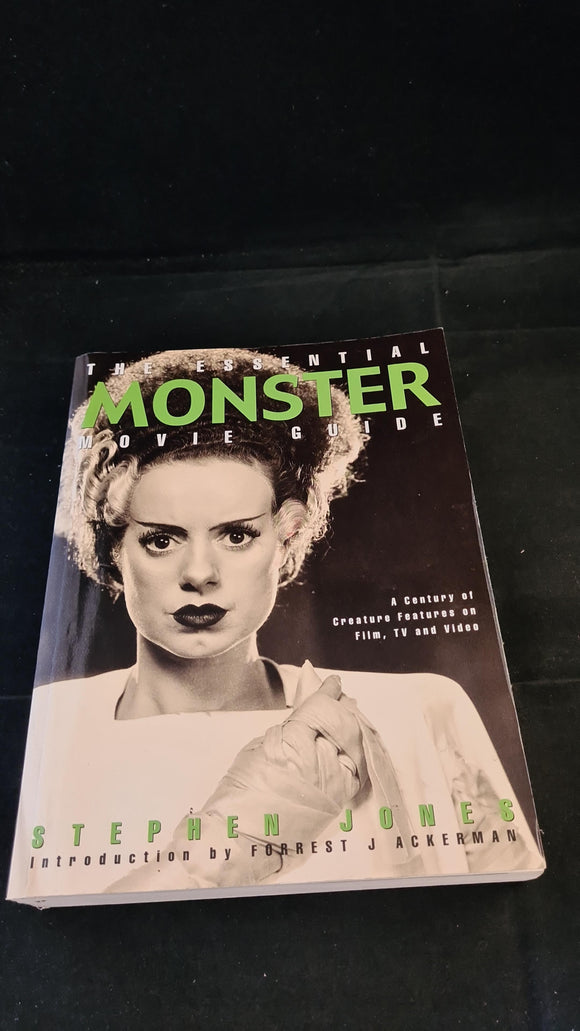 Stephen Jones - The Essential Monster Movie Guide, Titan Books, 1999, First Edition, Signed