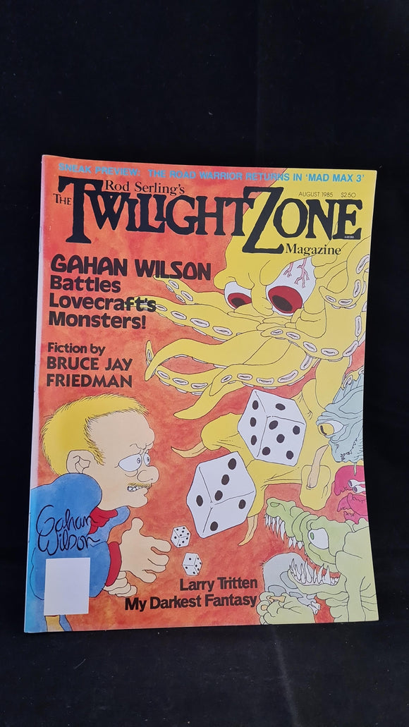 Rod Serling's - The Twilight Zone Magazine Volume 5 Number 3 August 1985