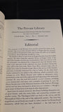 The Private Library Fourth Series Volume 2 : 3 Autumn 1989