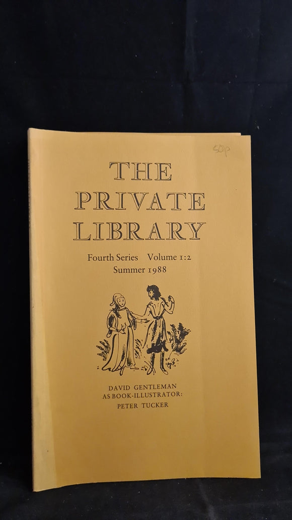 The Private Library Fourth Series Volume 1 : 2 Summer 1988